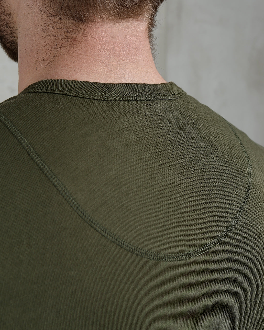 1927 Henley Shirt Short Sleeve Mojave Green