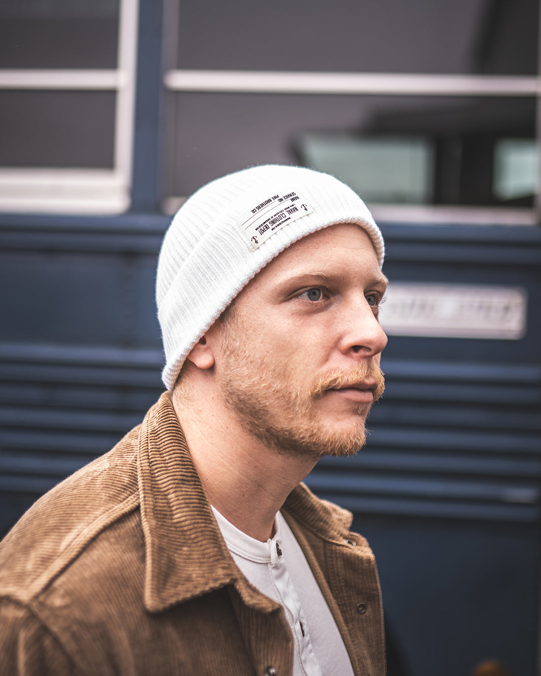 1944 USN Watch Cap White