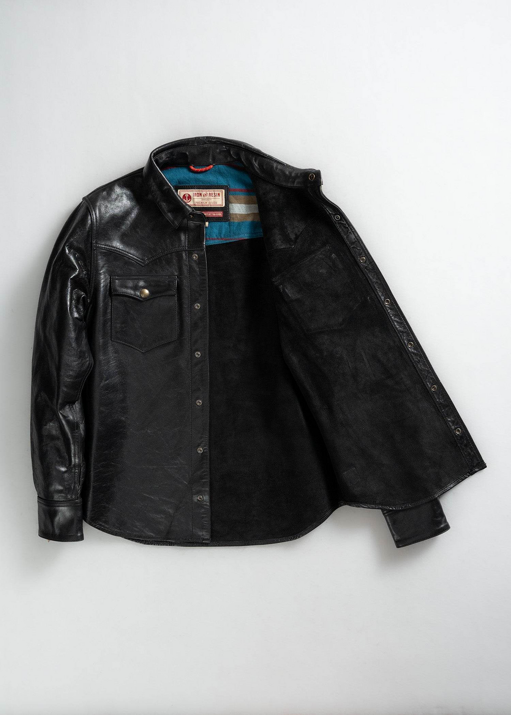 Fence Horse Hide Shirt Black