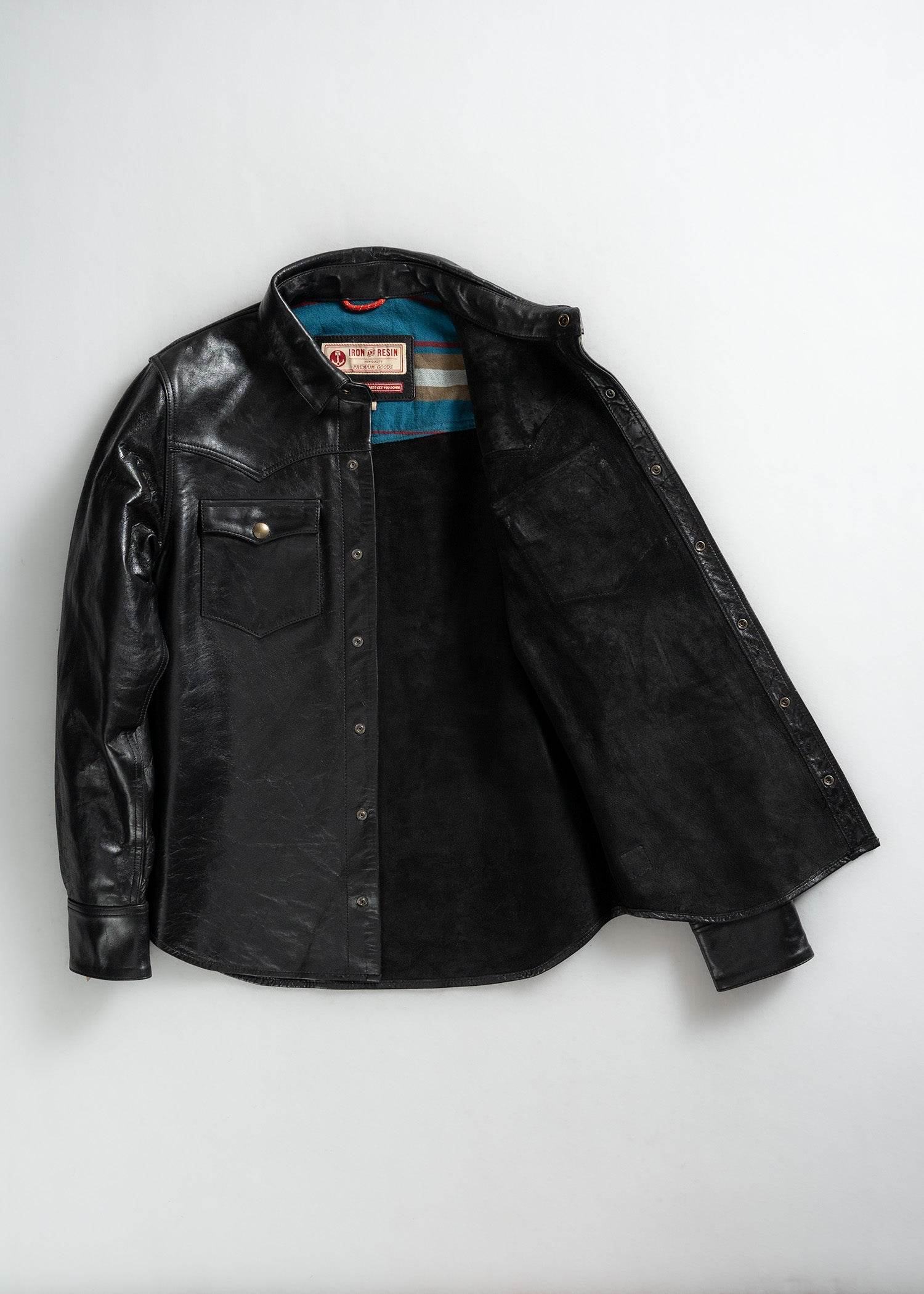 Fence Horse Hide Shirt Black