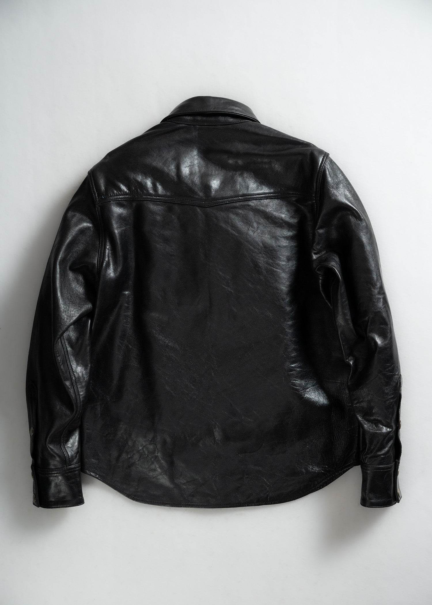 Fence Horse Hide Shirt Black