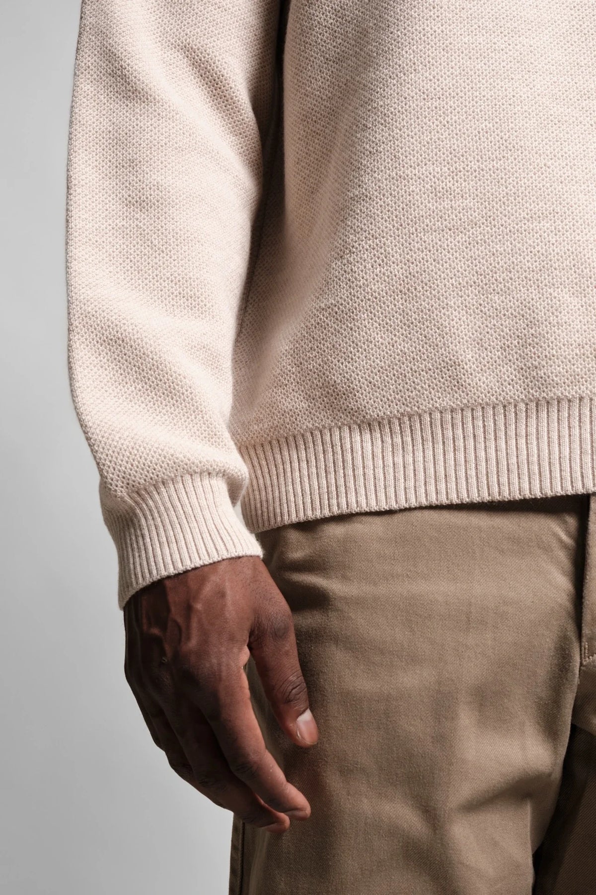 Youri Round Neck Sweater Natural