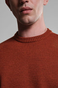 Nitto Knitwear Youri Round Neck Sweater Orange, view 2