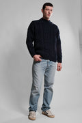 Ohannes Round Neck Navy