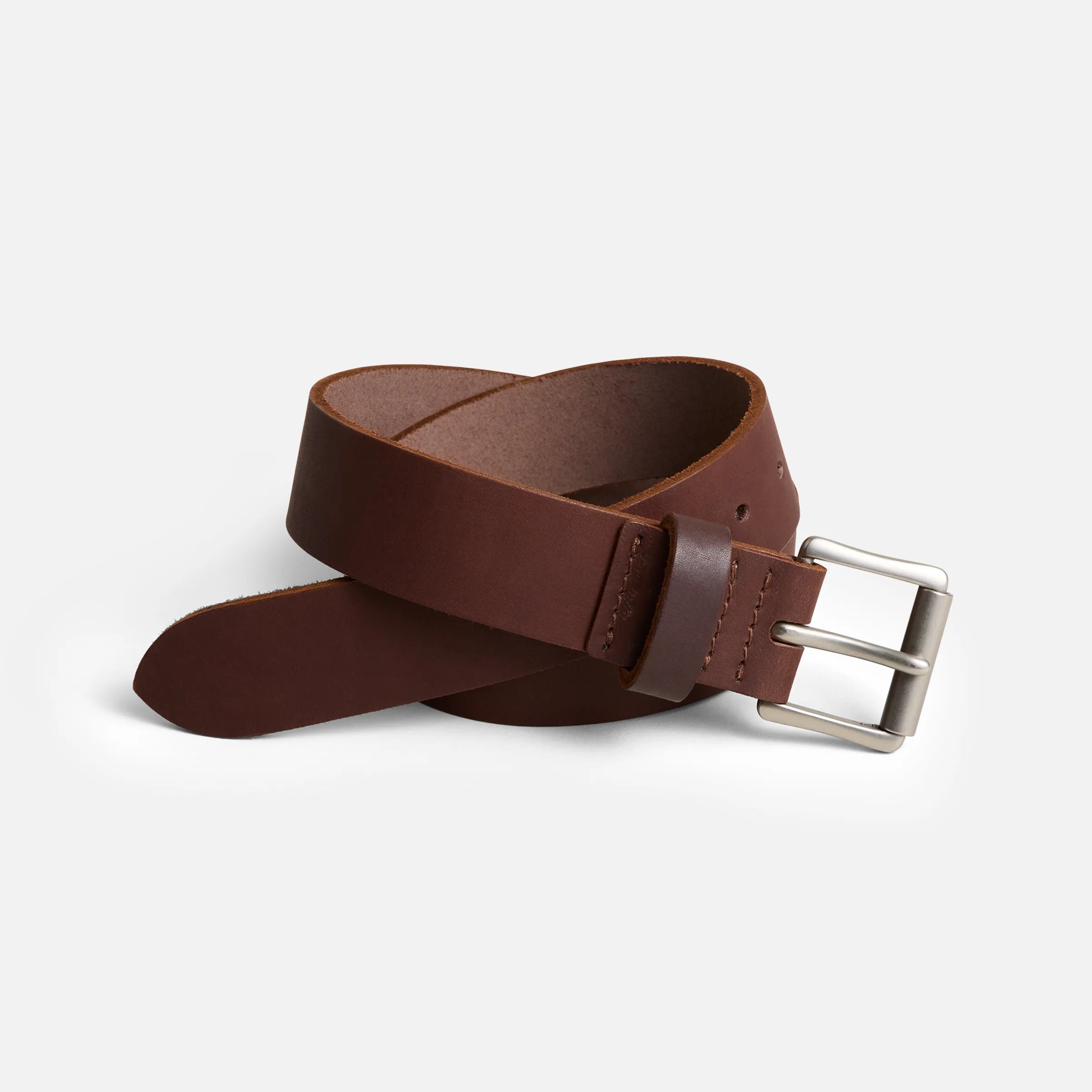 Heritage Leather Belt Amber