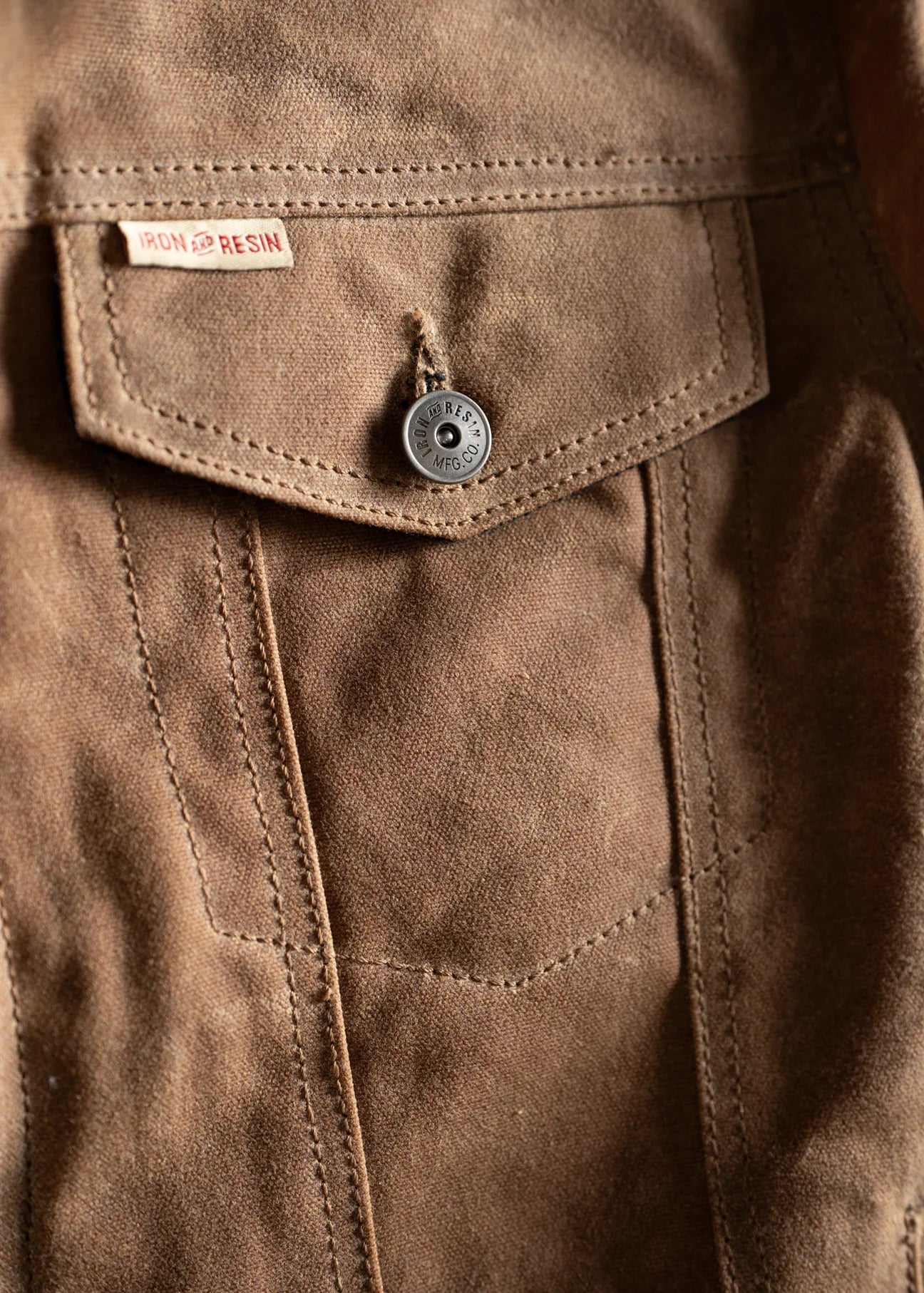 The Scout Jacket Waxed Tan