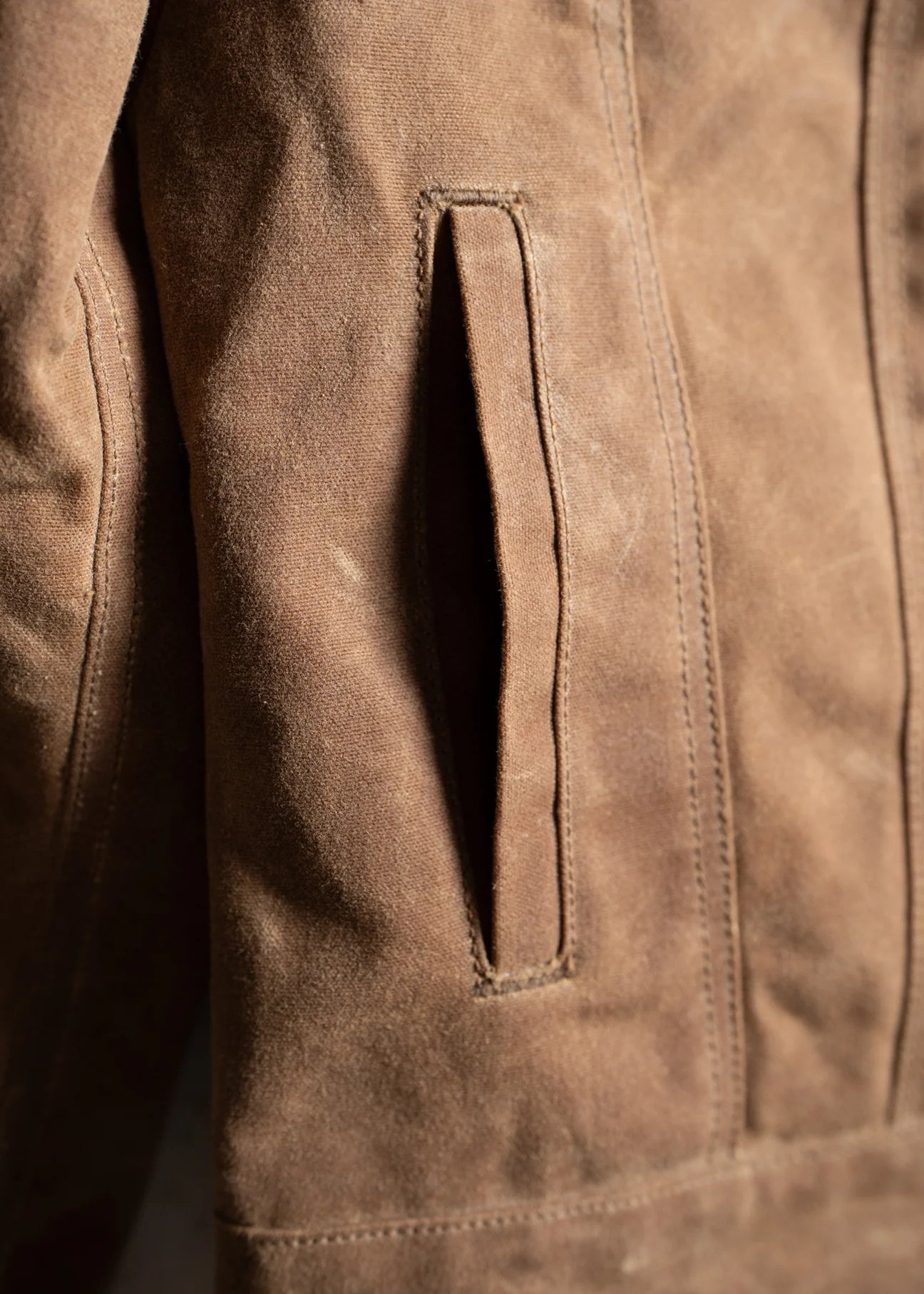 The Scout Jacket Waxed Tan