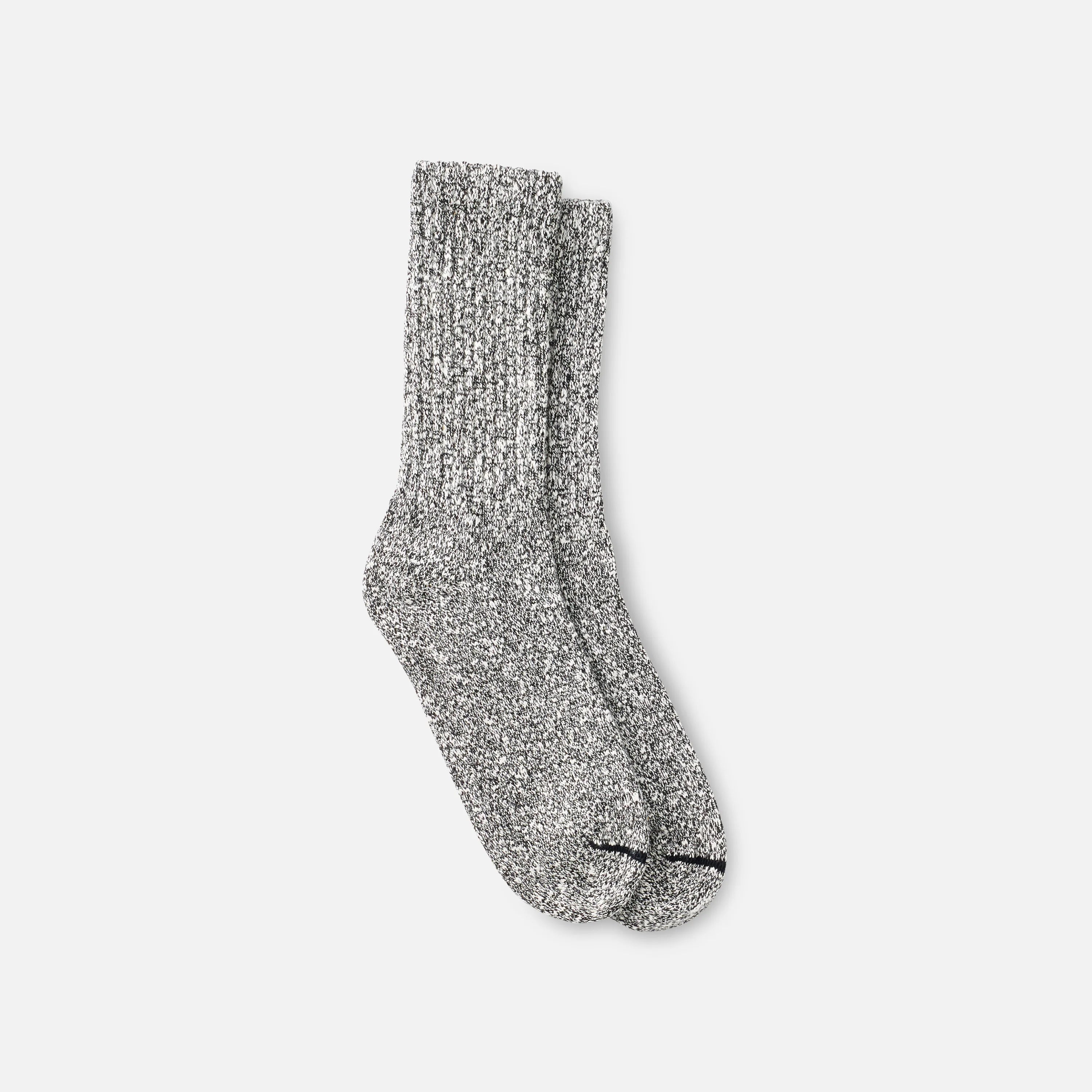 Cotton Ragg Socks Black