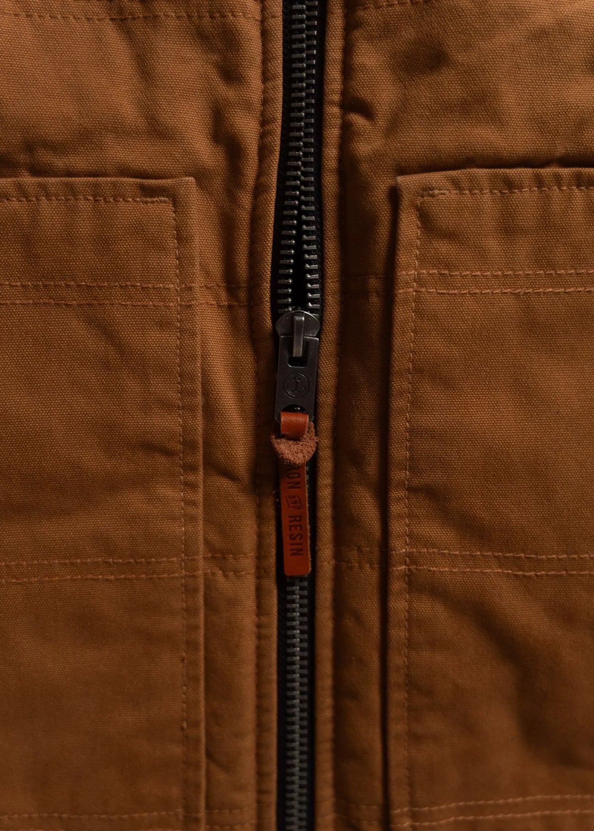 Work Vest Cognac