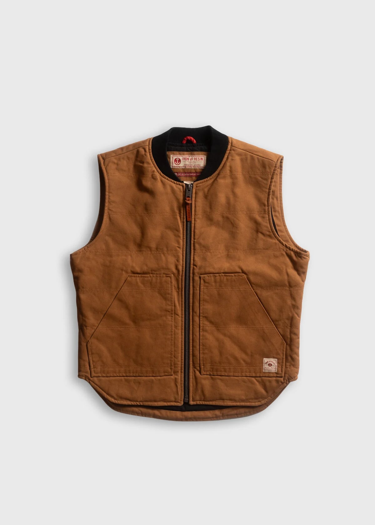 Work Vest Cognac