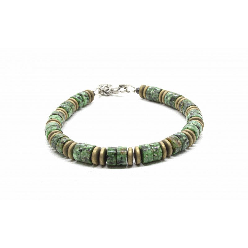 Heishi African Turquoise Bracelet