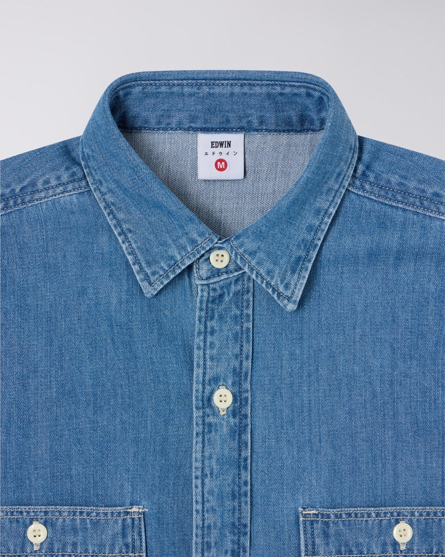 Work Shirt Blue Light