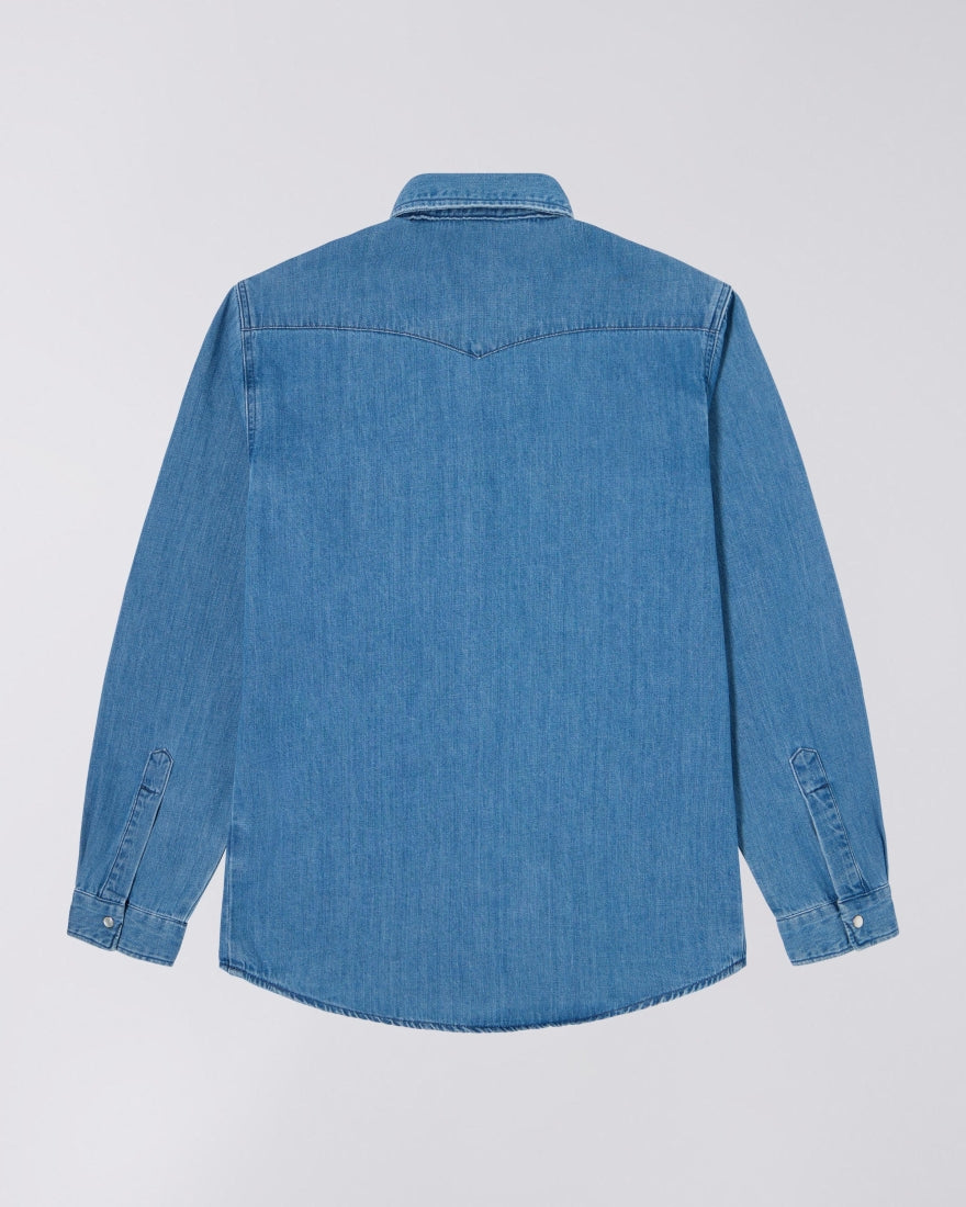 Western Shirt Blue Light