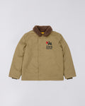 Deck Jacket Khaki Stone Washed