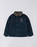 Deck Jacket Navy Stone Washed
